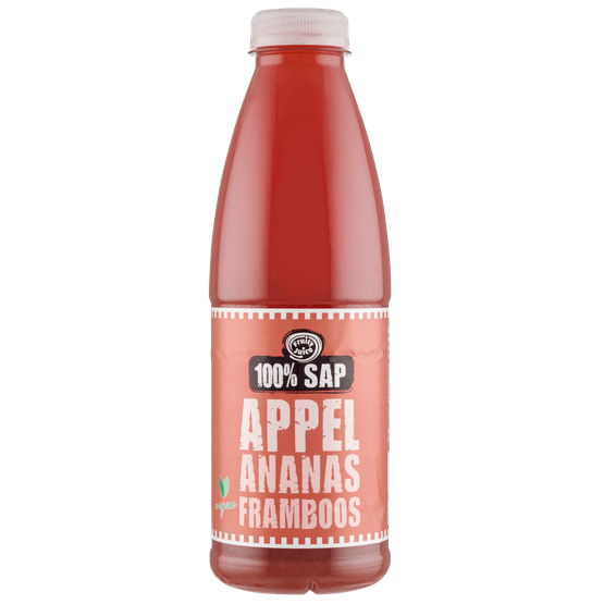 Fruity Juice 100% sap appel ananas framboos - Dirk