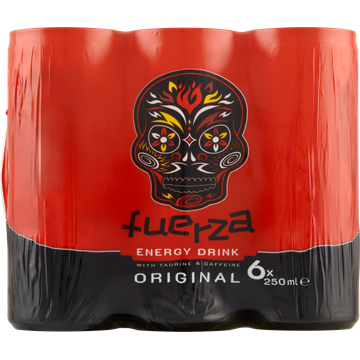 Fuerza Energy Drink with Taurine & Caffeine Original - JUMBO
