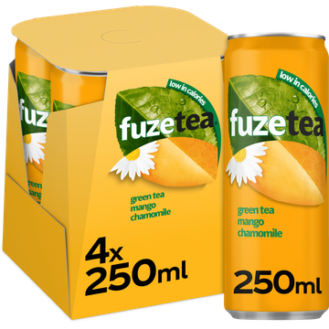 Fuze Tea Infused Ice Tea Green Tea Mango Chamomile - JUMBO