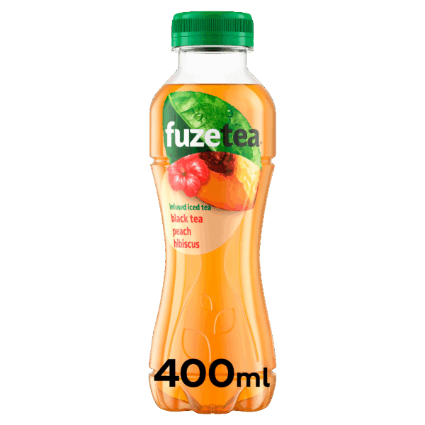 Fuze Tea Peach Hibiscus - PLUS