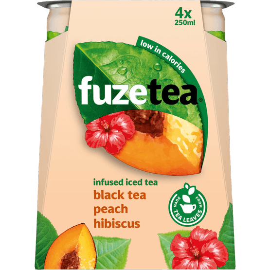 Fuze tea Ice tea perzik hibiscus - Dirk