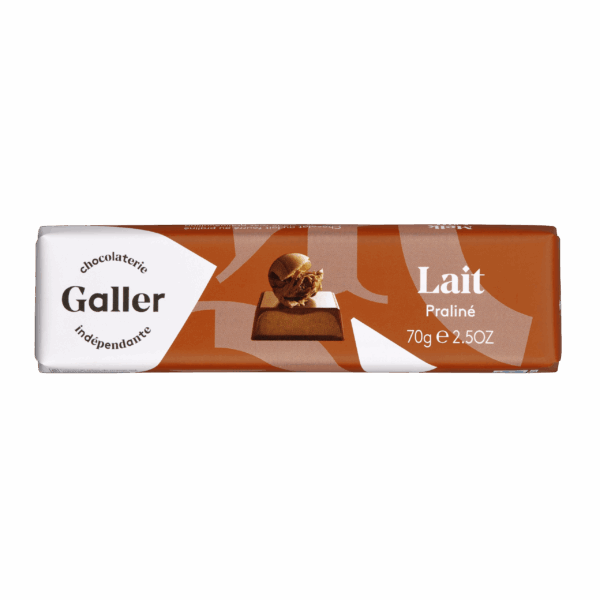 Galler Chocoladereep Melk Praliné - PLUS
