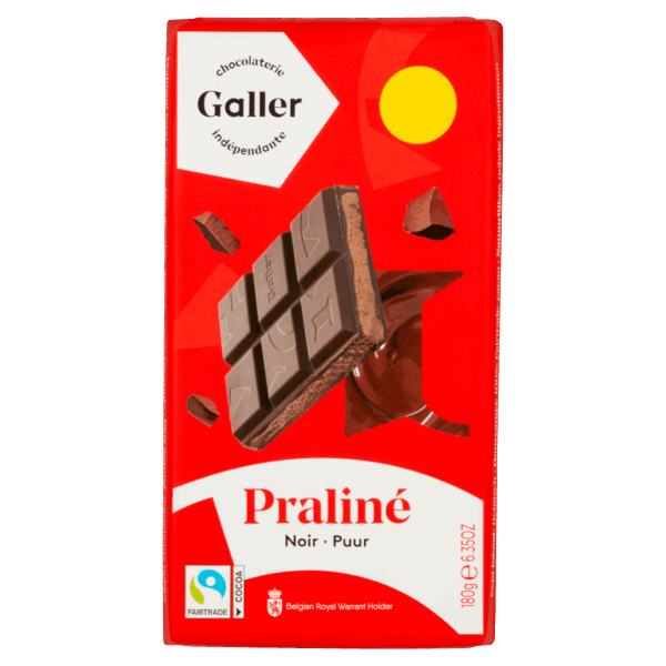 Galler Chocoladereep Puur Praliné - PLUS