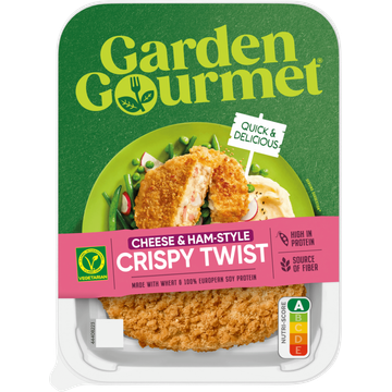 Garden Gourmet Cheese & Ham-Style Crispy Twist - JUMBO