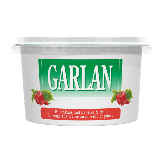 Garlan Roomkaas paprika & chili - Dirk