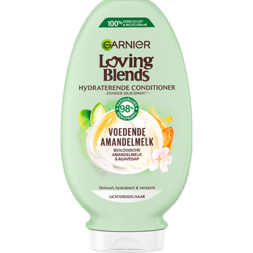 Garnier Loving Blends - Conditioner - Voedende Amandelmelk - JUMBO