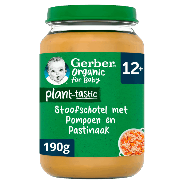 Gerber Stoofschotel met Pompoen en Pastinaak - PLUS