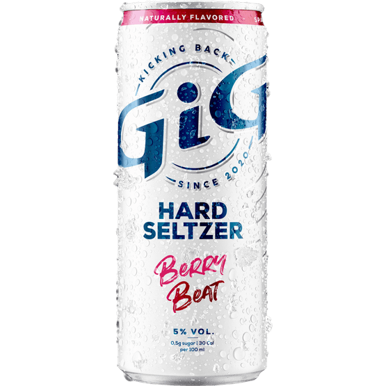 GiG Hard seltzer berry beat - Dirk