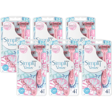 Gillette Venus Simply 3 Scheermesjes - JUMBO