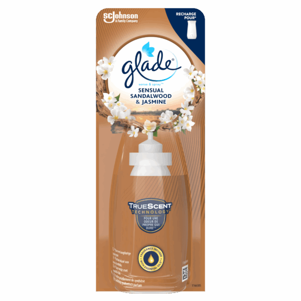 Glade by Brise Sense & Spray Sandalwood Jasmine navul - PLUS