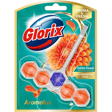 Glorix Aromalux Toiletblok Dahlia Flower & Dragonfruit - JUMBO