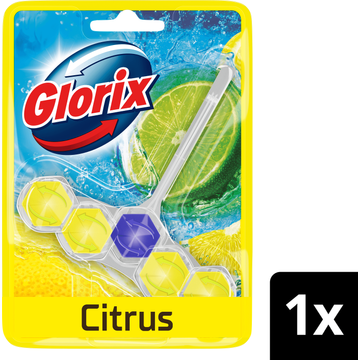 Glorix Power Clean Toiletblok Citroen - JUMBO