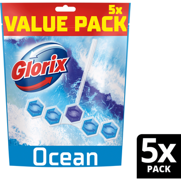 Glorix Power Clean Toiletblok Ocean - JUMBO