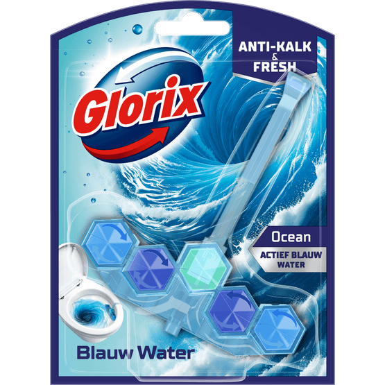 Glorix Toiletblok blauw water - Dirk