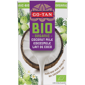 Go-Tan Biologische Kokosmelk - JUMBO