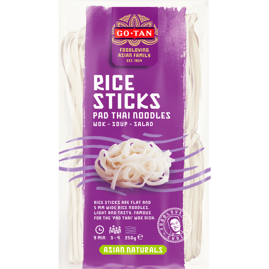 Go-Tan Rice sticks pad Thai noodles - Dirk