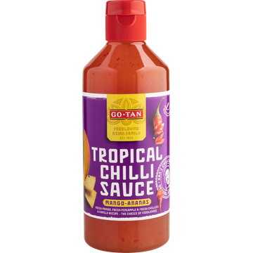 Go-Tan Tropical Chilli Sauce Mango-Ananas - JUMBO