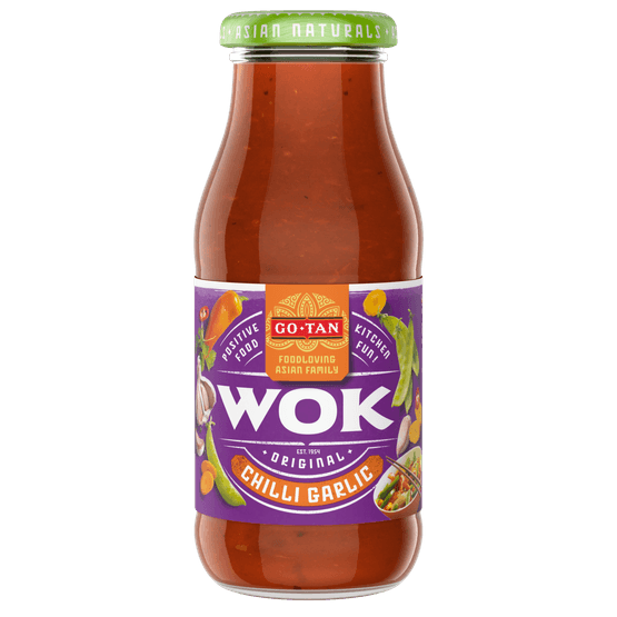 Go-Tan Woksaus chili garlic - Dirk