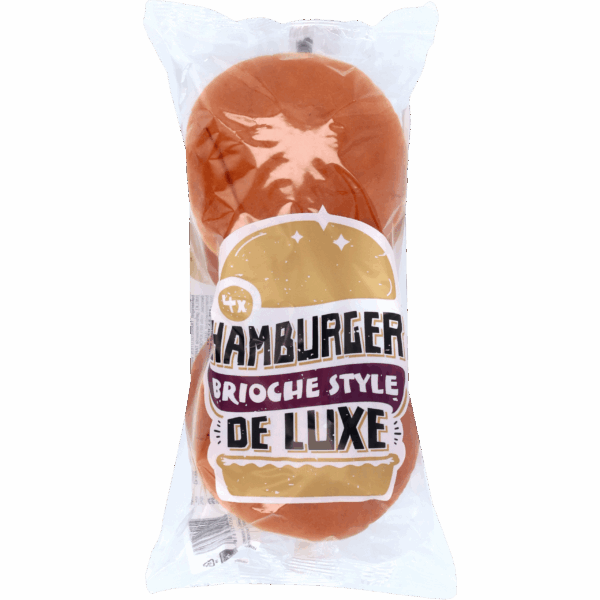 Goedhart Hamburgerbroodjes de luxe brioche - PLUS
