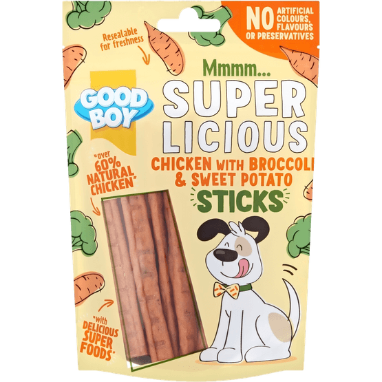 Good Boy Hondensnacks superlicious chicken&broccoli - Dirk