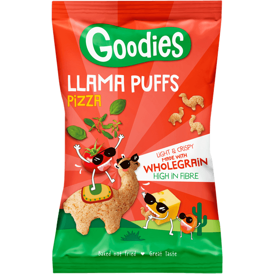 Goodies Llama puffs pizza - Dirk