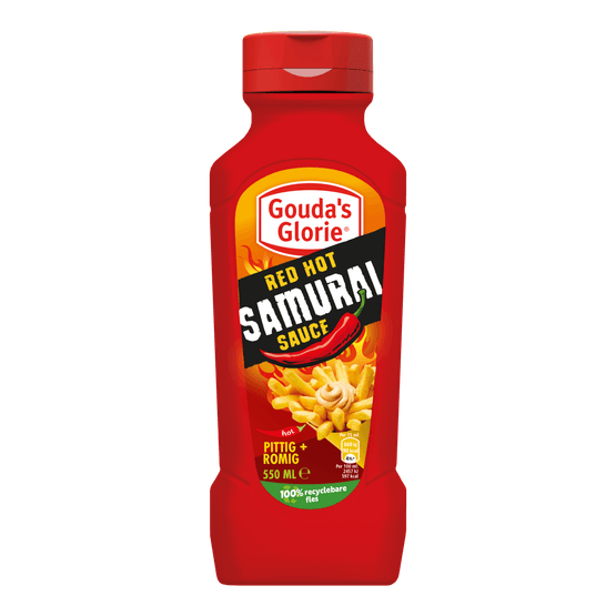 Gouda's Glorie red hot samurai saus - Dirk