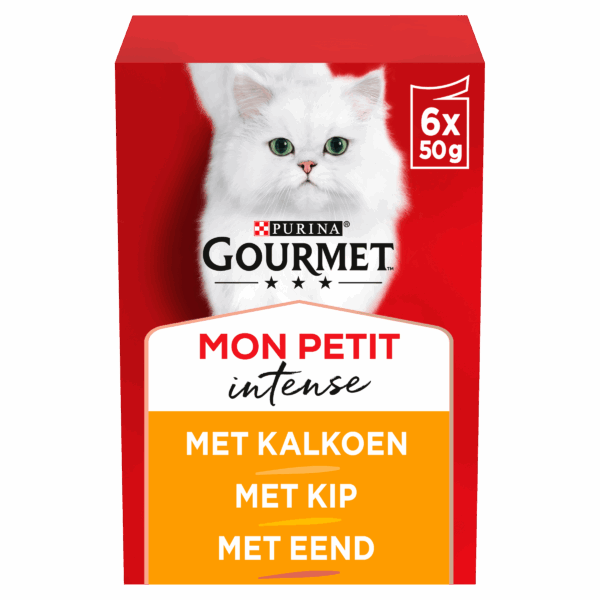 Gourmet Mon Petit Intense kattenvoer gevogelte - PLUS