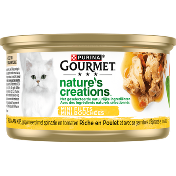 Gourmet Nature's Creations Kattenvoer nat met Kip - JUMBO