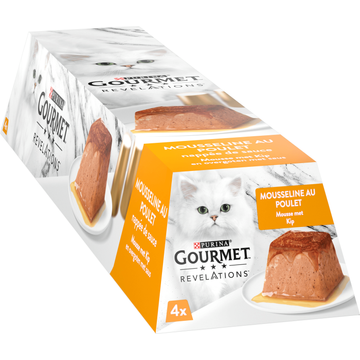 Gourmet Revelations Mousse Kattenvoer nat met Kip - JUMBO