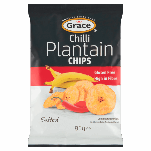 Grace Chili Plantain Chips - PLUS