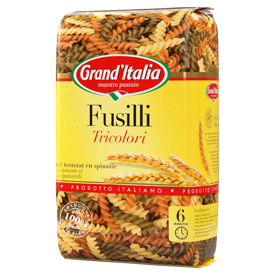 Grand'Italia Fusilli tricolore - Dirk