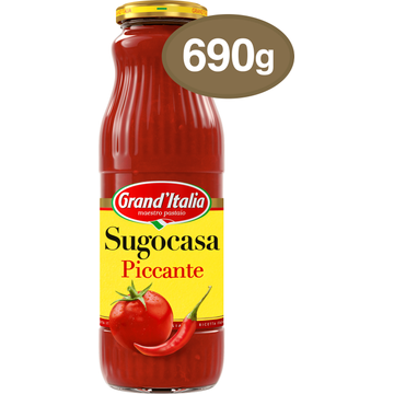 Grand'Italia Pastasaus Sugocasa Piccante - JUMBO