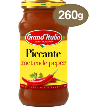 Grand'Italia Piccante met Chilipeper Pastasaus - JUMBO