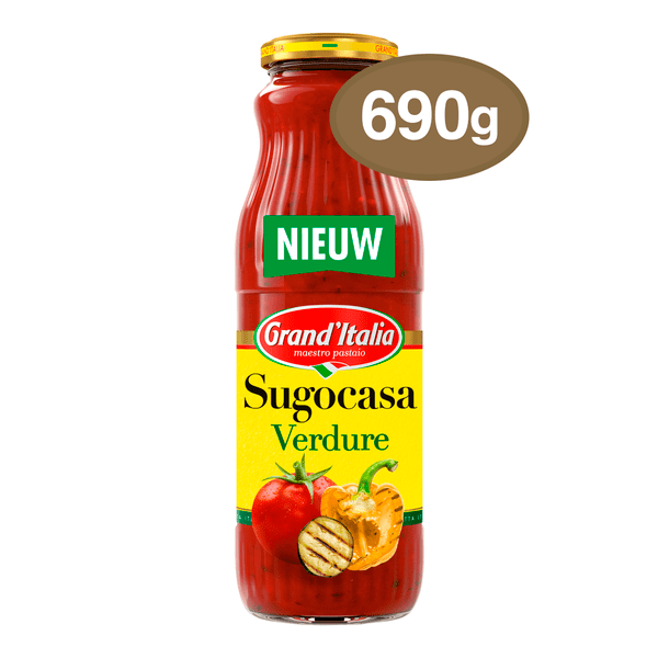 Grand'Italia Sugocase Verdure pastasaus - PLUS
