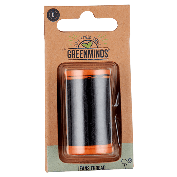 Greenminds Jeansgaren zwart 60m - PLUS