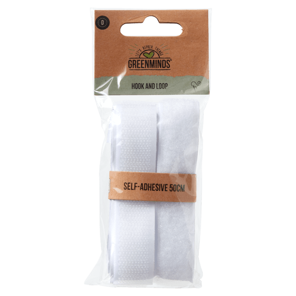 Greenminds Klitteband Zelfklevend Wit 50cm - PLUS