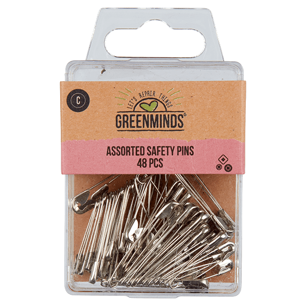 Greenminds Veiligheidsspelden assorti - PLUS