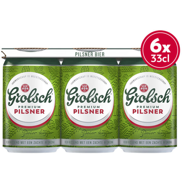 Grolsch Premium Pilsner Bier 6-pack - Albert Heijn