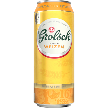 Grolsch Puur Weizen Bier Blik - JUMBO