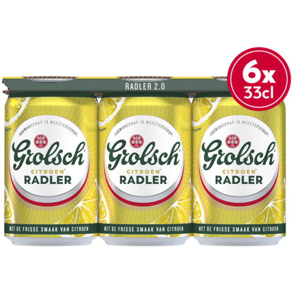 Grolsch Radler Citroen 2.0 - 6-pack - Albert Heijn