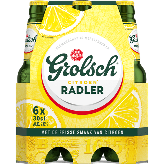 Grolsch Radler citroen 2% - Dirk