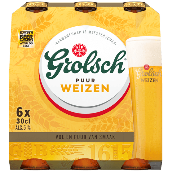 Grolsch Weizen 6x300ml - Dirk