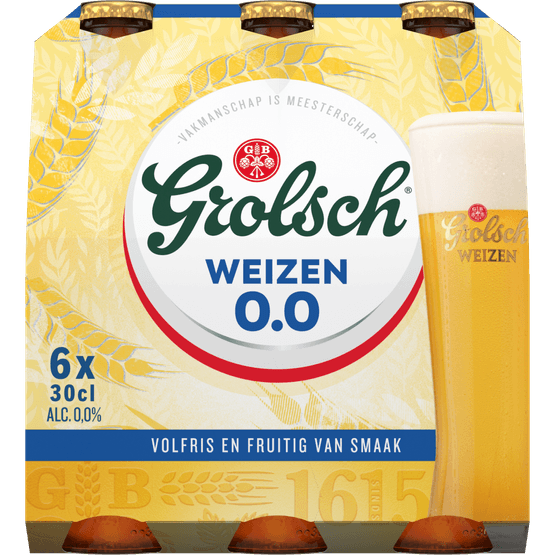 Grolsch Weizen alcoholvrij - Dirk