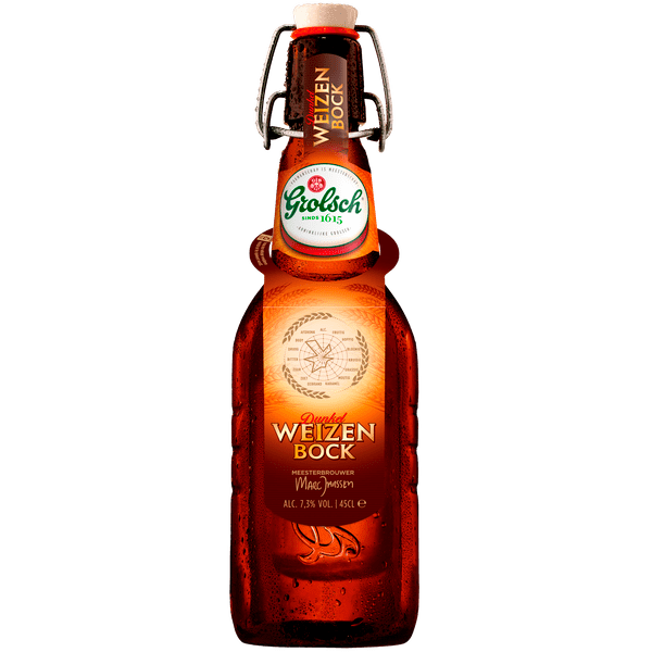 Grolsch Weizenbock beugelfles - PLUS