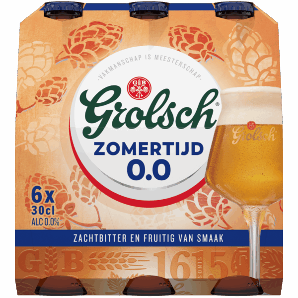 Grolsch Zomertijd 0.0% - PLUS