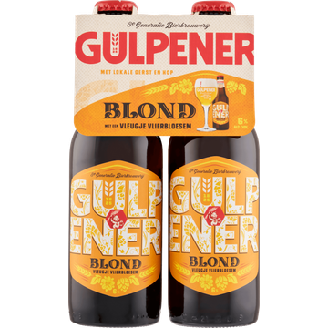 Gulpener - Blond - Fles - 4 x 300ML - JUMBO
