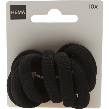 HEMA Badstof Elastiekjes 10 Stuks - JUMBO