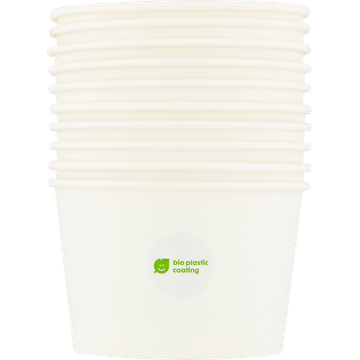 HEMA Bakjes Wit - 10 Stuks - JUMBO