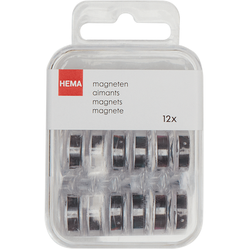 HEMA Box Magneten 12 Stuks - JUMBO