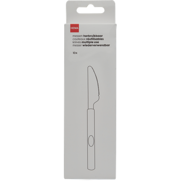 HEMA Multi Use Messen - 10 Stuks - JUMBO